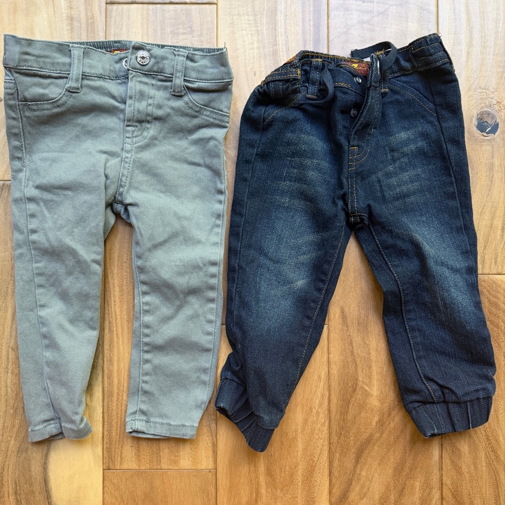 7 For All Mankind pair of baby jeans